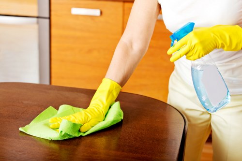 Safety-focused carpet cleaning inside a Battersea home