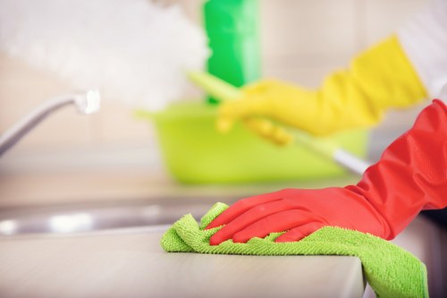 Professional Battersea carpet cleaning with careful safety measures